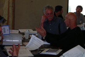 Doug at workshop