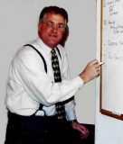 Doug at the Whiteboard